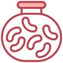 food and restaurant,shapes,jar,candy,candies,candy jar
